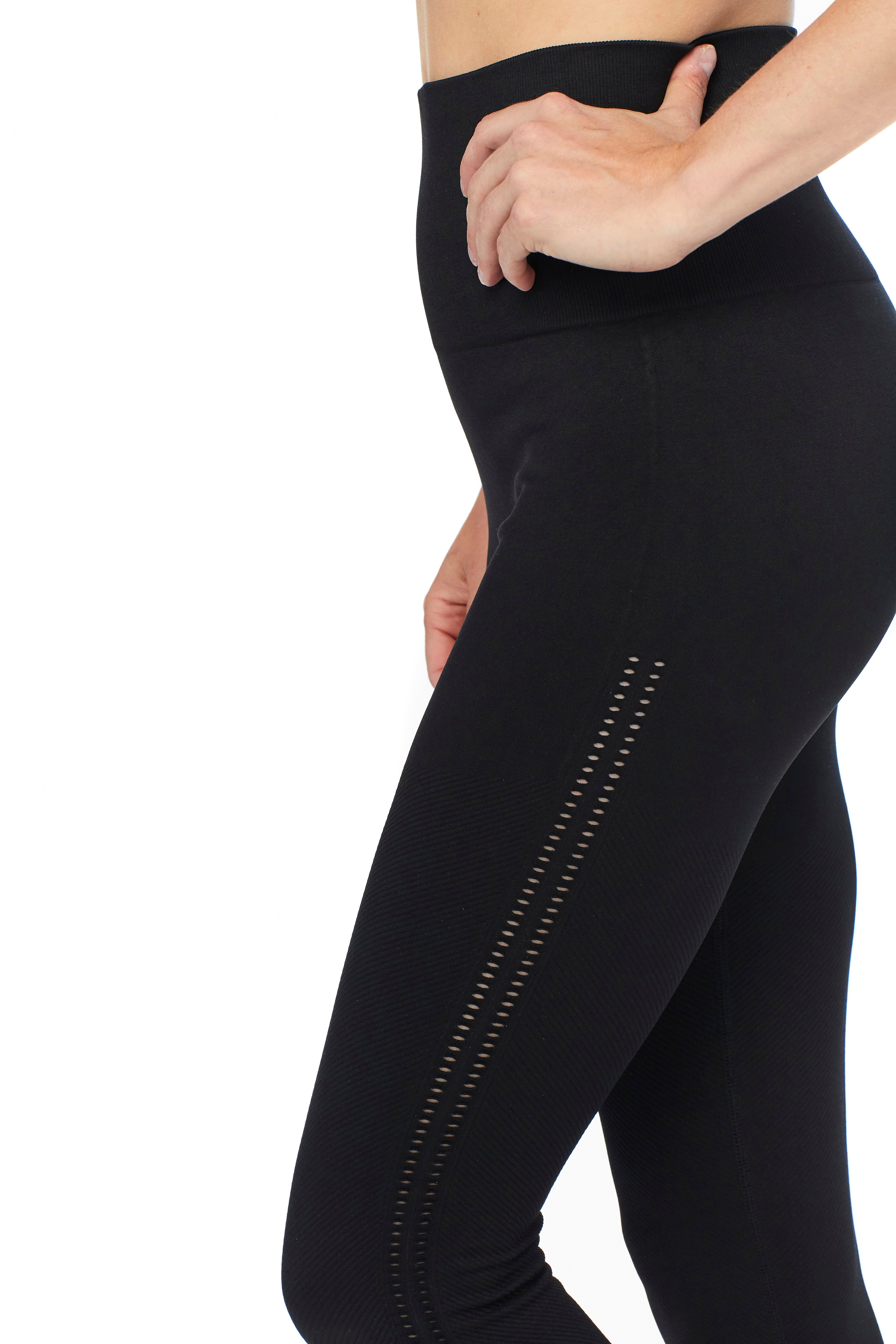 Women'S Super Soft Full Length Legging-Seamless Technology,Black,Leggings 
